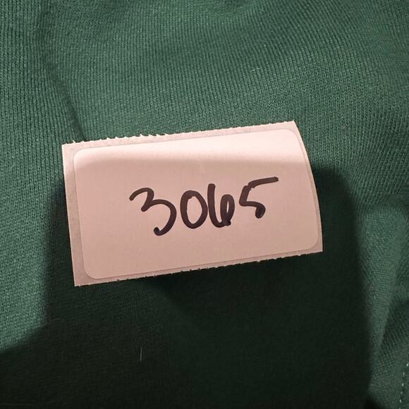 THE DUCK STORE Men's Forest OSC Blend Yellow Interlock UO Fleece Hood Size S - Picture 10 of 10